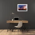 thumbnail image 3 of Taylor, Douglas 32x23 White Modern Wood Framed Museum Art Print Titled - Twilight Lightning II, 3 of 4