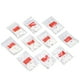 thumbnail image 4 of Uñas postizas ANGGREK 500 piezas cuadradas cortas inodoras transpirables para bodas, 4 of 8