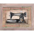 thumbnail image 2 of Baker, Mary Beth 14x12 White Modern Wood Framed Museum Art Print Titled - Sewing Machine II, 2 of 4