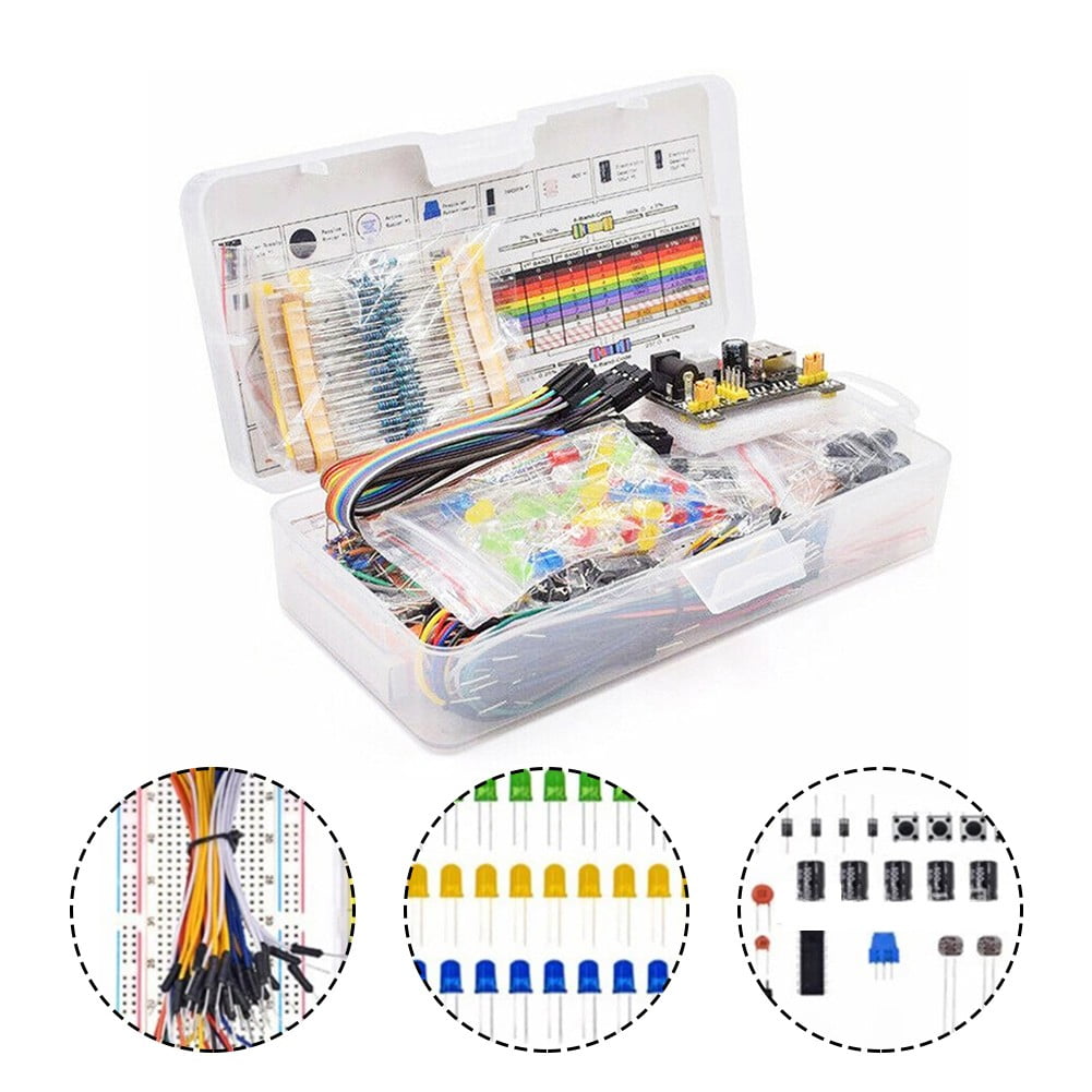 Complete For Starter Kit Breadboard With 830 Connection Points, Power Module