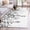 Light Gray, variant on Large Area Rug 5'x8', Purple Eucalyptus Non-slip Runner Carpet for Living Room/Bedroom/Office, Botanical Plant Rustic Branch Floral Outdoor Indoor Area Rugs Floor Mat for Kitchen/Dining Room