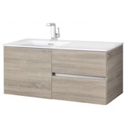 Cutler Kitchen And Bath Fv Bw 42 Beachwood 42" Wall Mounted / Floating Single Vanity Set -