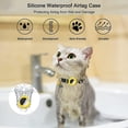 thumbnail image 3 of Collar para gatos Airtag con cascabel, ajustable y desmontable, funda de silicona compatible con Apple Airtag., 3 of 4