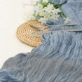 thumbnail image 5 of Cheesecloth Table Runner Boho Gauze Cheese Cloth Table Runner Rustic Sheer Runner Long For Wedding, 5 of 5