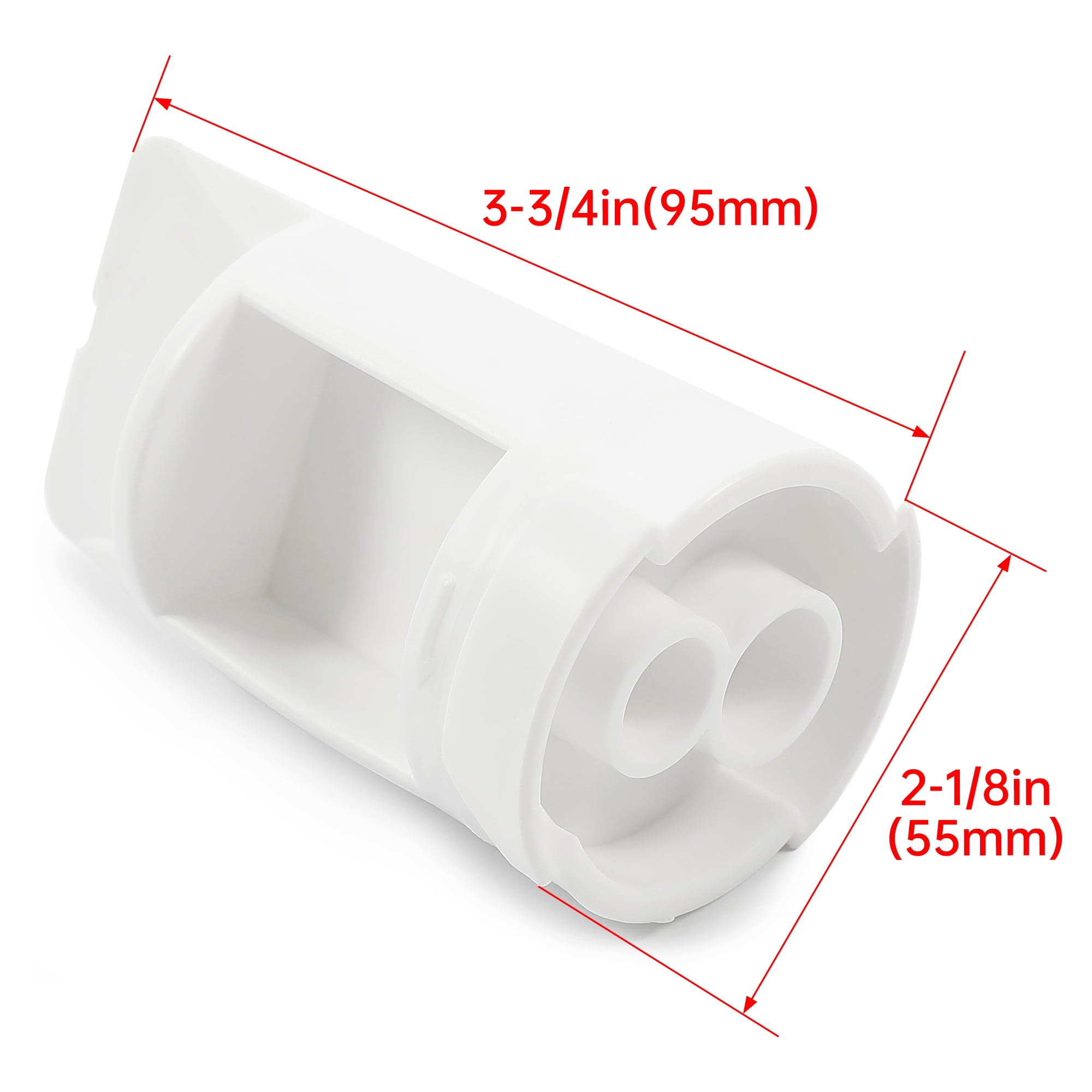 KOJEM GE Frigidaire Water Filter Bypass Plug for WR17X33825 Fit for General Electric/ Hotpoint/ Kenmore/ Sears, RCA (and more) Refrigerator Filter Bypass Plug