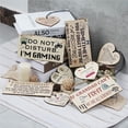 thumbnail image 3 of Yuarrent Regalo colgante de de amistad de Navidad para mujer/niña/mejores amigos/femenina decoración de Navidad signo adorno artesanal para pared Kits de decoración para fiestas No.2 Yuarrent HA043001-02, 3 of 6