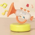 thumbnail image 1 of Kids Toy Trumpet Babies Musical Instrument Blowing Horn ABS Friendly Material Safe Smooths Edges Promote Lungs Capacity And Auditory Training, 1 of 6