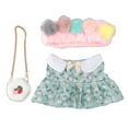 thumbnail image 1 of Lindo Conjunto De Ropa De Muñeca De Felpa Vestido DIY Ropa Intercambiable Para Juegos De Rol Material De Algodón Centros Preescolares, 1 of 7