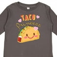 thumbnail image 4 of Inktastic Taco Princess Cute Taco Boys or Girls Long Sleeve Toddler T-Shirt, 4 of 5