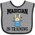 thumbnail image 3 of Inktastic Future Magician in Training Boys Baby Bib, 3 of 4