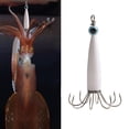 thumbnail image 2 of Kuymtek Squid Jig Pesca Señuelo Gancho Pulpo Sea Boat Artificial Hard Bait (Blanco 8 Claw), 2 of 2