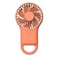 thumbnail image 2 of Wiicoznt USB fan Mountaineering Buckle Backpack Small Light Fan, Pocket Mini Fan, Colored Lights Handheld USB Charging Light Fan, Portable Outdoor Small Fan, 2 of 8
