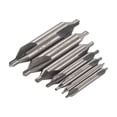 thumbnail image 2 of Juego De Brocas Centrales 7 Piezas áNgulo 60 Grados Herramientas Avellanado Para Tornos Metalurgia, 2 of 5