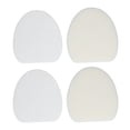 thumbnail image 1 of Juego de 2 elementos filtrantes de alta eficiencia de repuesto para aspiradora Shark NV400 NV401 NV402 Series, color blanco, 1 of 5