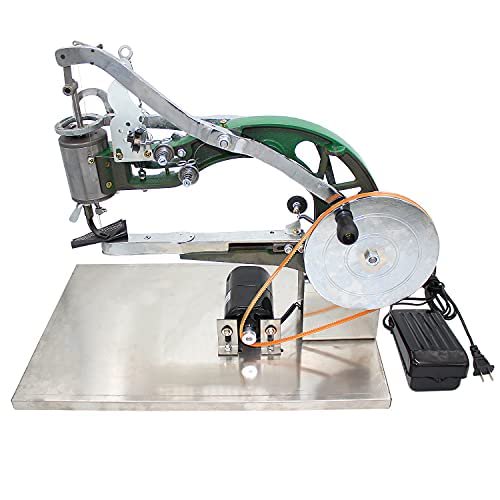 Máquina de coser ColouredPeas 110V 250W para reparación de cuero
