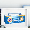 thumbnail image 3 of Boombox Stencils with a Paint Brush 5.9x11.8Inch Stereo Radio Pattern PET Stencils Stereo Boombox Decoration Stencils Daily Themes Radio Template for Wall Floor Wood Furniture DIY, 3 of 6