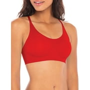 No Boundaries Juniors' Bonded Racerback Bra
