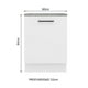thumbnail image 4 of Mueble Inferior de Cocina Madesa Agata 60 cm 1 puerta, 4 of 10