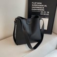 thumbnail image 3 of Bolso de gran capacidad para mujer, nuevo estilo 2025, bolso bandolera tipo cubo de alta gama, bolso de hombro texturizado, bolso informal versátil para madre e hijo., 3 of 4