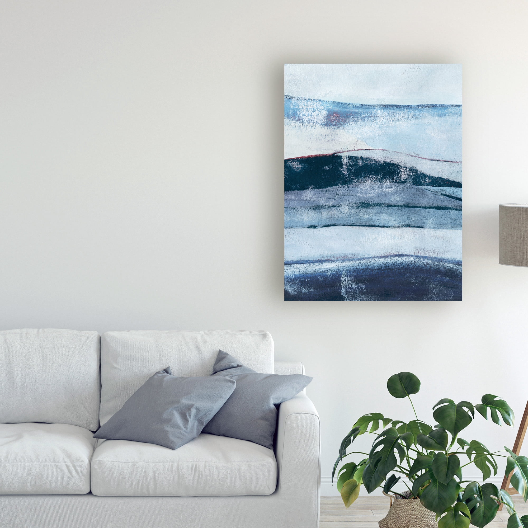Trademark Fine Art 'Opalite Pasture I' Canvas Art by Grace Popp