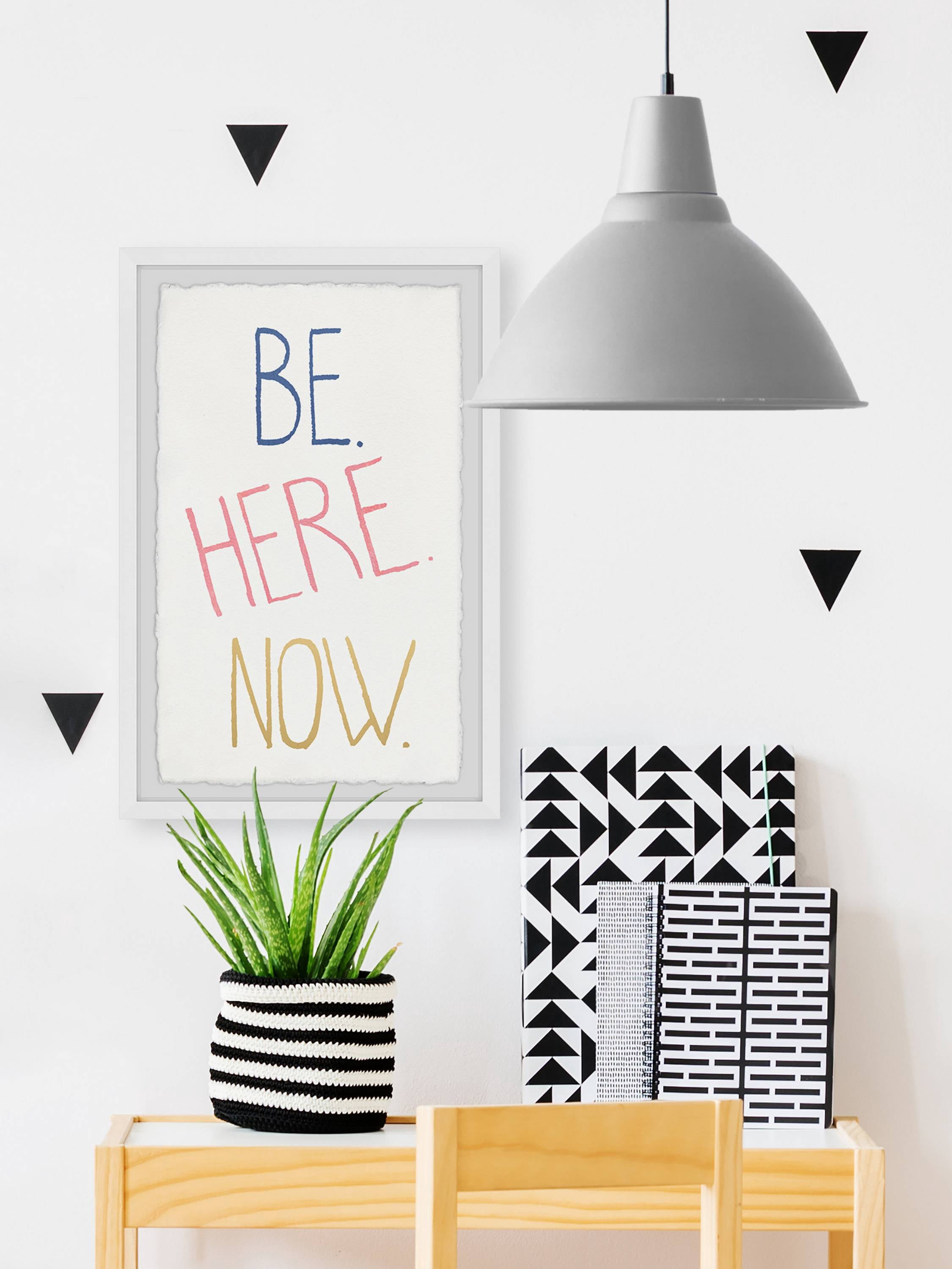 Marmont Hill Be Here Now IV Framed Wall Art
