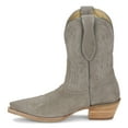 thumbnail image 3 of Tony Lama Womens Lea Embroidered Suede Snip Toe Cowboy  Mid Calf Boots, 3 of 5
