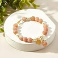 thumbnail image 4 of 49 Pcs Round Natural Sunstone Beads 8mm Round Smooth Gemstone Beads Crystal Energy Loose Beads for Jewelry Bracelet Necklace Earring Making DIY Craft, 4 of 9