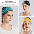 thumbnail image 2 of Diademas bohemias Crrynuo, paquete de 6, para mujer, con nudos estampados, diademas elásticas retorcidas, lindos accesorios para el cabello para niñas., 2 of 5