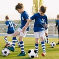 thumbnail image 5 of Wosthever Balón de fútbol divertido al aire libre para niños y adultos, tamaño 5, entrenamiento de fútbol de competición, balón de fútbol Deportes y aire libre, 5 of 5