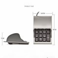 thumbnail image 4 of Teclado numérico, teclado de contraseña multifuncional anti-peep, adecuado para computadoras portátiles, personas de negocios, valores, instituciones bancarias Feliz Sencillez, 4 of 4