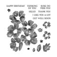 thumbnail image 2 of Cuadros Decorativos Serie de flores Tarjetas de papel Regalos de vacaciones Sello de bricolaje para Scrapbooking (Sello -ST0291A1) Likrtyny embutido en tela, 2 of 5