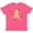 Retro Heather Pink, variant on Inktastic Word Circle-Childhood Cancer Awareness Youth T-Shirt
