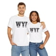 thumbnail image 7 of DJH Apparel | WYF: Where's Your Faith Christian Unisex Cotton T-shirt, 7 of 7