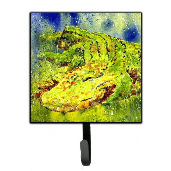 Carolines Treasures 8390SH4 Alligator Leash or Key Holder Single Hook multicolor