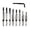 8Pcs, variant on 3-Piece Self-Centering Hinge Drill Bit Set, 1/4" Hex Shank Countersink Pilot Bits for Woodworking, Cabinet Door Hinge Installation Tool Kit