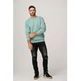 thumbnail image 3 of Adult Unisex Mid-Weight Crewneck Sweatshirt, Ringspun Cotton Blend, 3-End Fleece 903, 3 of 4