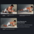 thumbnail image 2 of Nouveau Rouleau Abdominal à Double Roue avec Support de Coude et Rebond Automatique – Idéal pour les Entraînements du Tronc des Femmes, la Tonification Abdominale, les Abdominaux et les Exercices de Planche – Bleu Standard, 2 of 6