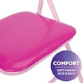 thumbnail image 6 of Minnie Mouse Kids 3-Piece Activity Table and Chair Set, Pink, 6 of 9