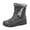 Grey, variant on Snow Boots for Women,Stylish Winter Zipper Boots for Women With Thermal Insulation Comfortable Mid Calf Design,Winter Boots for Women,Grey,9