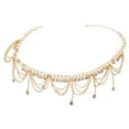 thumbnail image 4 of Golden Zinc Alloy Belly Waist Chain for Women Suitable for Party and Everyday Wear 8.5 Inches, 4 of 8