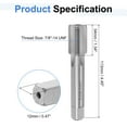 thumbnail image 2 of Uxcell 3pcs Hand Tap Set 7/8"-14 UNF Taper/Plug/Bottom Thread Tapping Tools HSS6542, 2 of 7