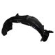 thumbnail image 1 of Trq Forro Interior Delantero Derecho Para Guardabarros Negro Lado Del Pasajero Compatible Con Lexus Rx350 2010-2013 2010-2012 Rx450H Lx1249110, 1 of 5
