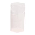 thumbnail image 1 of Porta brochas de maquillaje acrílico con tapa a prueba de polvo para brochas y lápiz labial Hexágono, 1 of 9