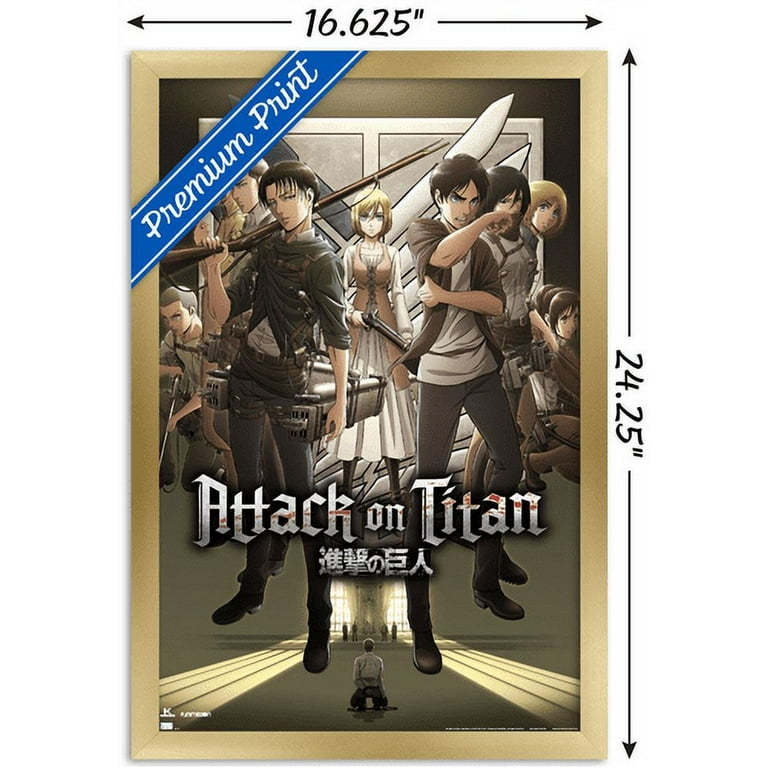 Attack on Titan: Season 3 - Group Wall Poster, 14.725