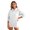 White, variant on Stralyhd Womens Sweatshirts Loose Fit Polo Neck Long Sleeve Button Pullover Tops Fall Trendy Outfits Clothes Black XXL