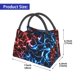 thumbnail image 2 of Disketp Red And Blue Lightning Bolsa Térmica Estampada, Bolsa Térmica Aislante para Almuerzo, Playa y Campamento, 2 of 6