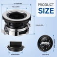 thumbnail image 3 of Heavy Duty Garbage Disposal Flange Set, Drain Nut & Stopper for Leakproof Waste Disposer Installation (119 chars), 3 of 8