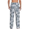 thumbnail image 3 of Xecao Lilies Flowers Men's Straight Lounge Pajama Pants: The Ultimate in Comfortable Sleepwear, 3 of 9