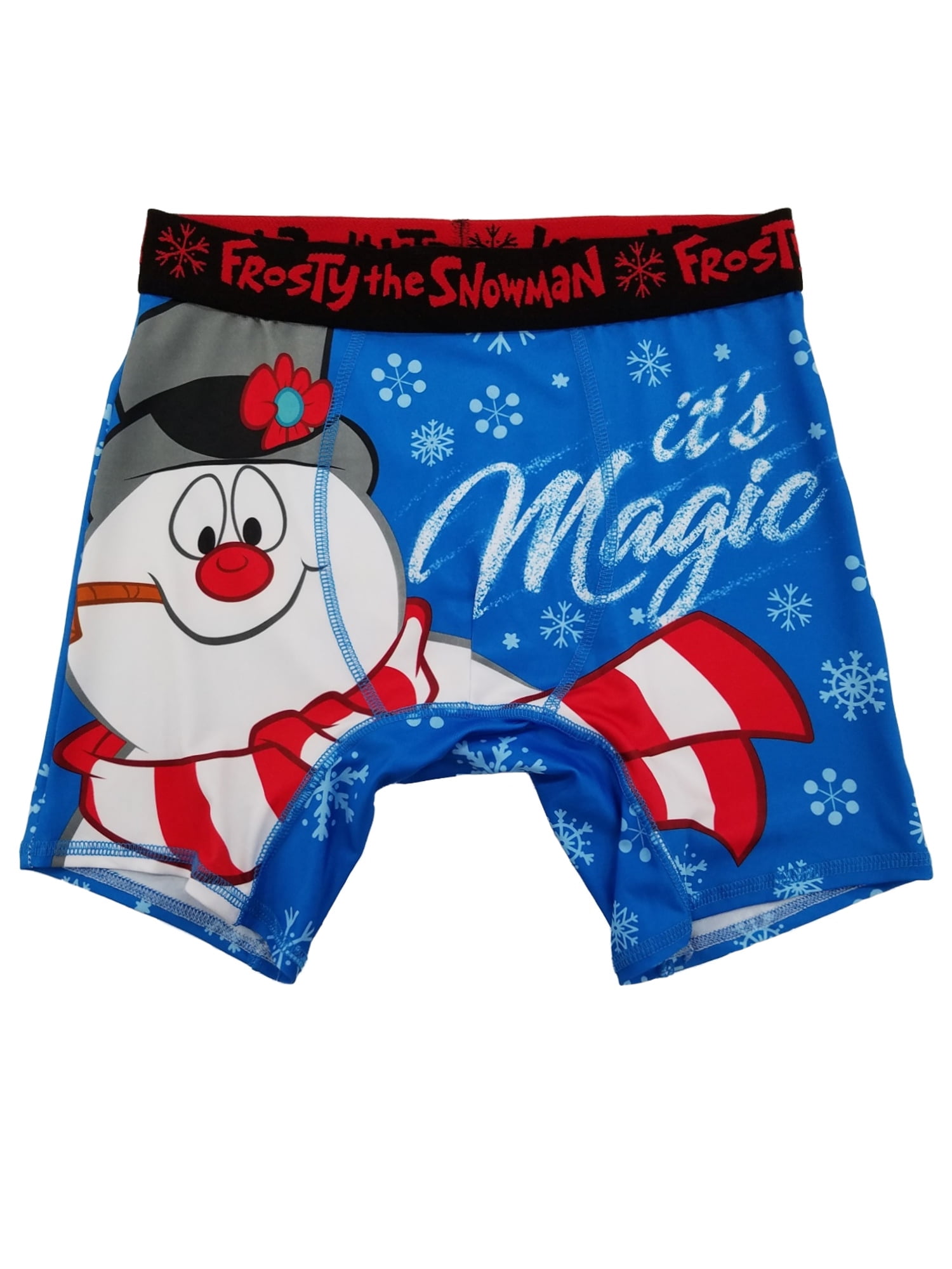Christmas Santa Snowman Boxer Briefs Mens Underwear Pack Seamless Comfort Soft