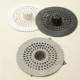 thumbnail image 5 of 1pc Silicone Drain Strainer Hair Catcher with Drain Holes Perfect for Bathroom or Kitchen Use Shower Drain Hair Catcher, 5 of 9